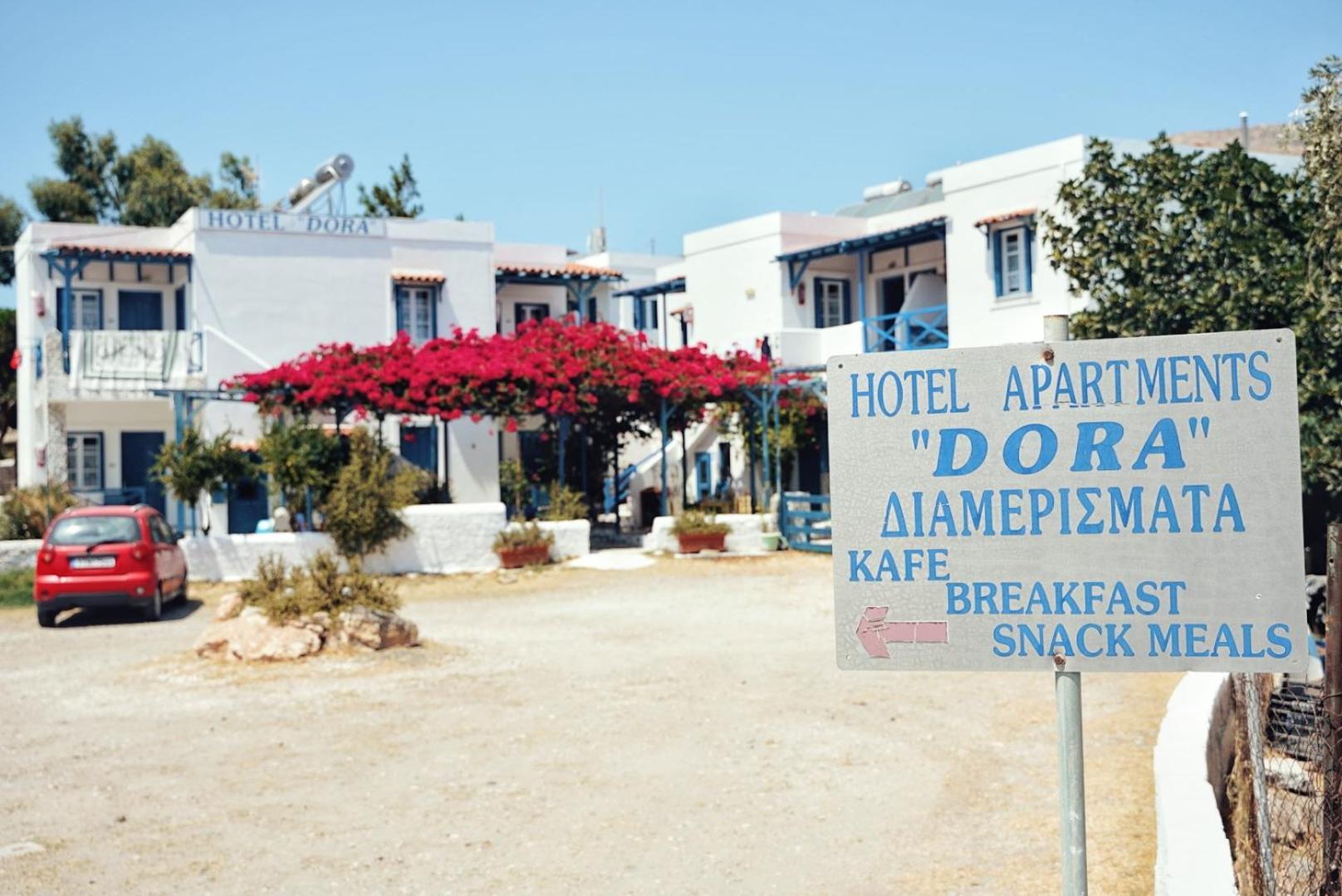 Dora's Studios&Apartments Mégas Yialós-Nítes Exterior foto